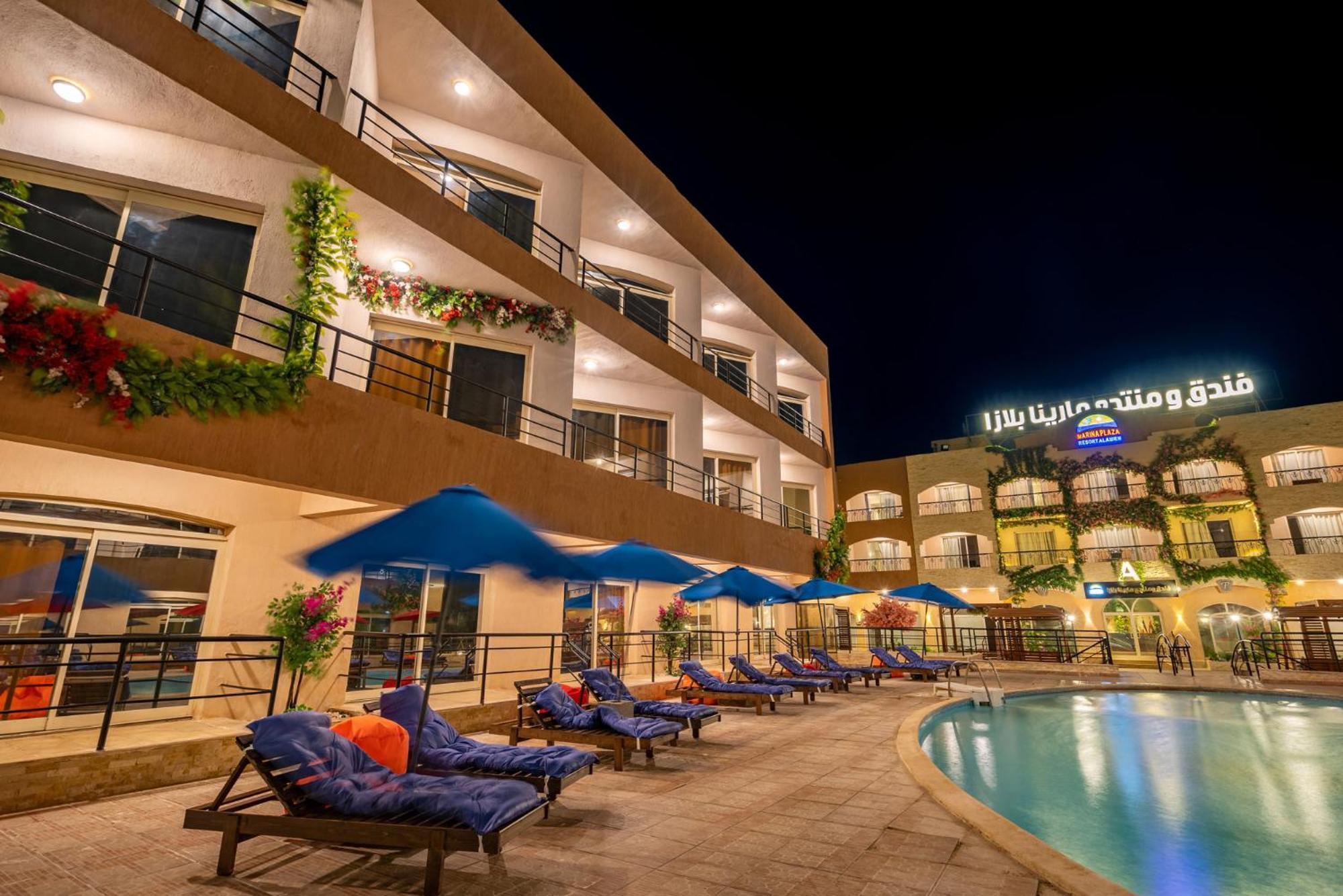 Marina Plaza Resort Alamein El Alamein Exterior foto